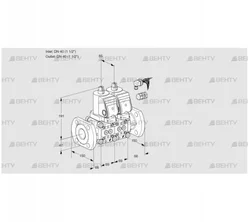 VCS2E40F/40F05NNWGR8/PPPP/PPPP (88100897) Сдвоенный газовый клапан Kromschroder