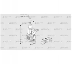 VAS2-/40R/LW (88018524) Газовый клапан Kromschroder