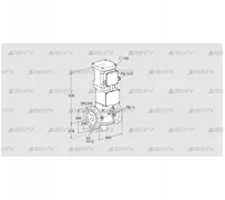 VK 200/100F40T5/KHG93S (85317105) Газовый клапан с приводом Kromschroder