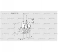 VCS2E40R/40R05NNYR3/PPPP/PPPP (88103000) Сдвоенный газовый клапан Kromschroder