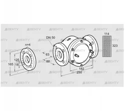 GFK 50F10-6 (81941190) Газовый фильтр Kromschroder