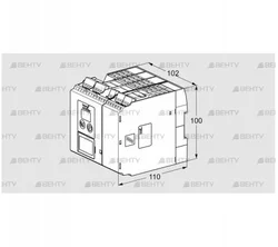 FCU500QC0F1H0K2-E (88621801) Автомат безопасности агрегатов Kromschroder