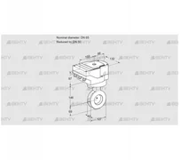 IBAF65/50Z05/40A2AR10 (88301102) Дроссельная заслонка Kromschroder