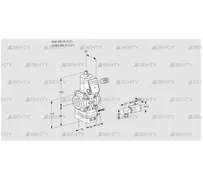 VAG115R/NWBE (88017626) Газовый клапан с регулятором соотношения Kromschroder