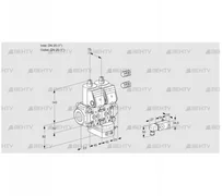 VCG1E25R/25R05NGEQR3/2-PP/PPPP (88106734) Клапан с регулятором соотношения Kromschroder