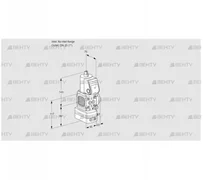 VAD1-/25R/NW-50A (88003704) Газовый клапан с регулятором давления Kromschroder