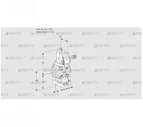 VAD240R/NWSR-50A (88021435) Газовый клапан с регулятором давления Kromschroder