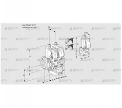 VCD1E20R/20R05ND-50WR6/PPPP/PPZS (88106365) Регулятор давления Kromschroder