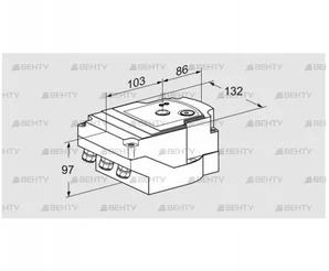 IC40SA3DR10 (88300867) Сервопривод Kromschroder