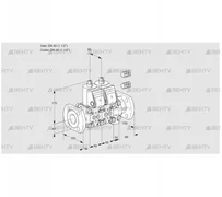 VCS2E40F/40F05NNVWR3/PPPP/PPPP (88101750) Сдвоенный газовый клапан Kromschroder