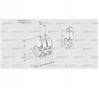 VCS2E40R/40R05NNWR/PPMM/PPBS (88102874) Сдвоенный газовый клапан Kromschroder