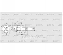 BIC 100HD-200/235-(115)F (84033135) Газовая горелка Kromschroder