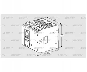 BCU570QC0F1U0K2-E (88660930) Блок управления горением Kromschroder