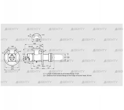 BIC 125RM-0/35-(14)E (84034016) Газовая горелка Kromschroder