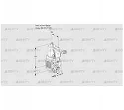 VAS2-/40R/NWGR (88010820) Газовый клапан Kromschroder