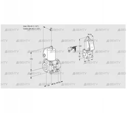 VAS2E40R/40R05NWL/BS/PP (88104712) Газовый клапан Kromschroder