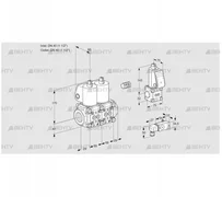 VCS2E40R/40R05NNQL/PPZS/-3PP (88105561) Сдвоенный газовый клапан Kromschroder