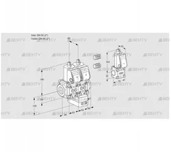 VCD3E50R/50R05ND-100WR3/PPPP/PPZS (88105123) Регулятор давления Kromschroder