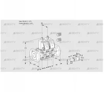 VCS2E40F/40F05NNWR3/2--2/4-PP (88106357) Сдвоенный газовый клапан Kromschroder