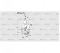 VAS240R/LW (88003259) Газовый клапан Kromschroder