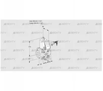 VAS240R/NW (88002373) Газовый клапан Kromschroder