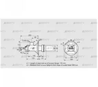 BICA 65HB-150/285-(34A)DR (84022428) Газовая горелка Kromschroder