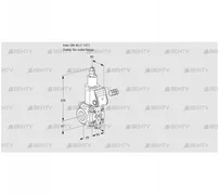 VAS240/-R/LW (88029607) Газовый клапан Kromschroder