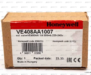 Газовый электромагнитный клапан Honeywell VE408AA1007