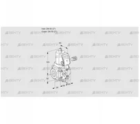 VAN250R/NQSR (88012455) Сбросной газовый клапан Kromschroder