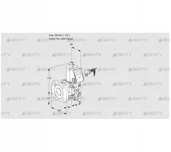 VAS240/-F/NK (88031828) Газовый клапан Kromschroder