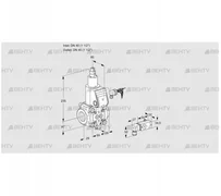 VAS240R/LW (88033578) Газовый клапан Kromschroder