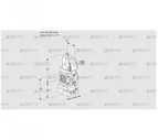 VAD2-/40R/NWSR-100A (88033019) Газовый клапан с регулятором давления Kromschroder