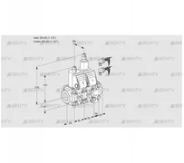 VCS2E40R/40R05NLO24WR6/PPPP/PPPP (88100249) Сдвоенный газовый клапан Kromschroder