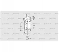 DG 17VC4-6WG (84448062) Датчик-реле давления газа Kromschroder