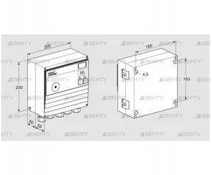 BCU465-5/1LW8GBA (88610842) Блок управления горением Kromschroder