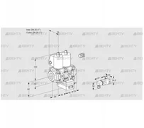 VCG1E25R/25R05NGEWL/PPPP/-1PP (88100571) Клапан с регулятором соотношения Kromschroder