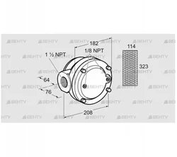 GFK 40TN40-3 (81939500) Газовый фильтр Kromschroder