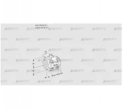 VFC350/50R05-40MMMM (88302672) Регулирующий клапан Kromschroder