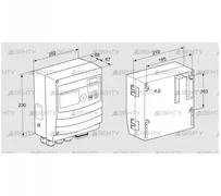 BCU465W3P6C0D0010K1E1-/LM400WF3O0E1- (88680297) Блок управления горением Kromschroder