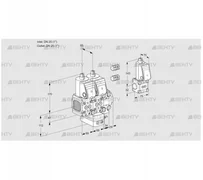 VCH2E25R/25R05FNHEVWR3/PPPP/PPBS (88103164) Клапан с регулятором расхода Kromschroder