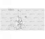VAH2E40F/40F05HEVWR/PP/PP (88103151) Клапан с регулятором расхода Kromschroder