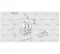 VCS1E15R/15R05NLWGR3/PP-3/PPPP (88100790) Сдвоенный газовый клапан Kromschroder