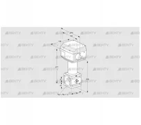 RV 2/EML05Q60E (86060598) Регулирующий клапан Kromschroder