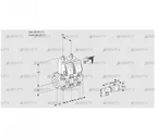 VCS1E25R/25R05NNWR/3-PP/2-PP (88106982) Сдвоенный газовый клапан Kromschroder
