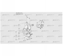 VAG115R/NWBE (88001546) Газовый клапан с регулятором соотношения Kromschroder