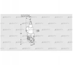 VAS2-/LKGL (88031505) Газовый клапан Kromschroder