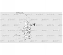 VAD240R/NWSR-50A (88021436) Газовый клапан с регулятором давления Kromschroder