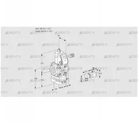 VAD240R/NW-50A (88002217) Газовый клапан с регулятором давления Kromschroder