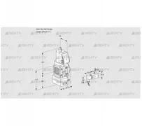 VAD1T-/25N/NQSR-50A (88011244) Газовый клапан с регулятором давления Kromschroder