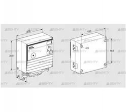 BCU460-5/1W8GBP (88612623) Блок управления горением Kromschroder